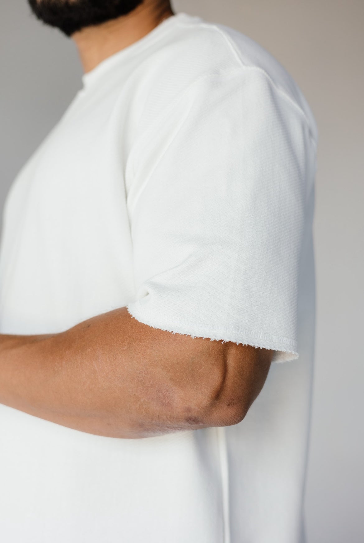 Ripped Oversize Vibe - Off-White