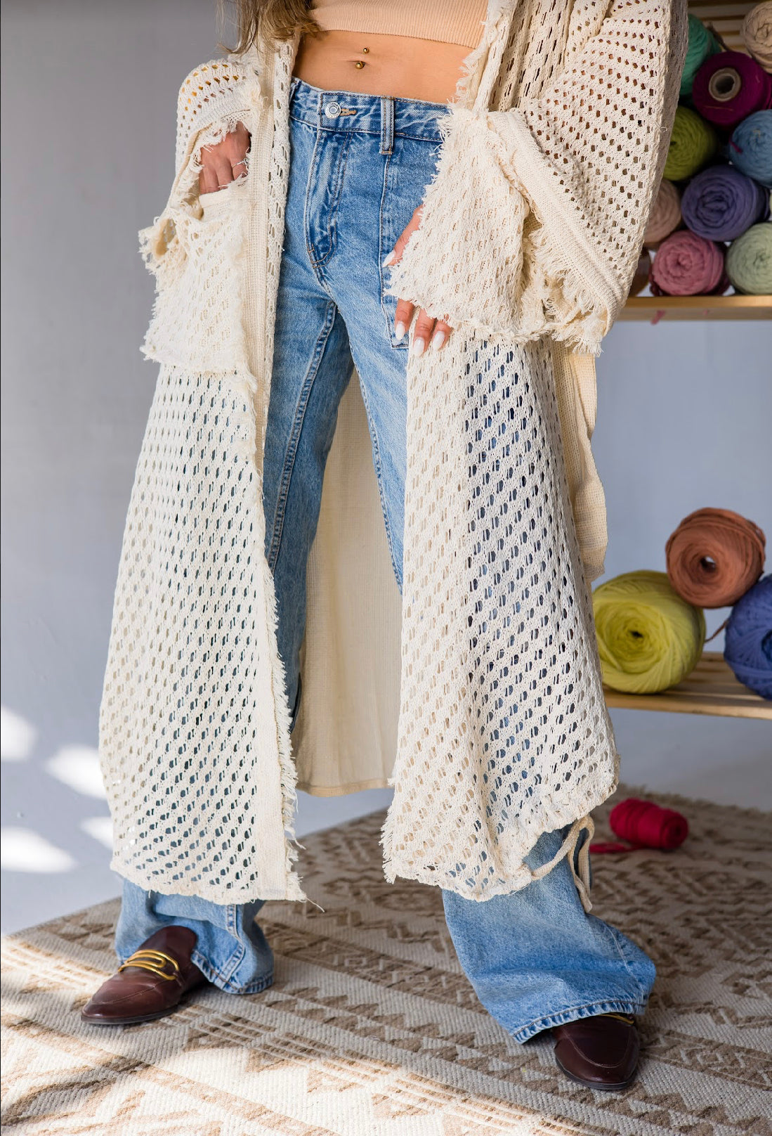 Lima Kimono - Beige