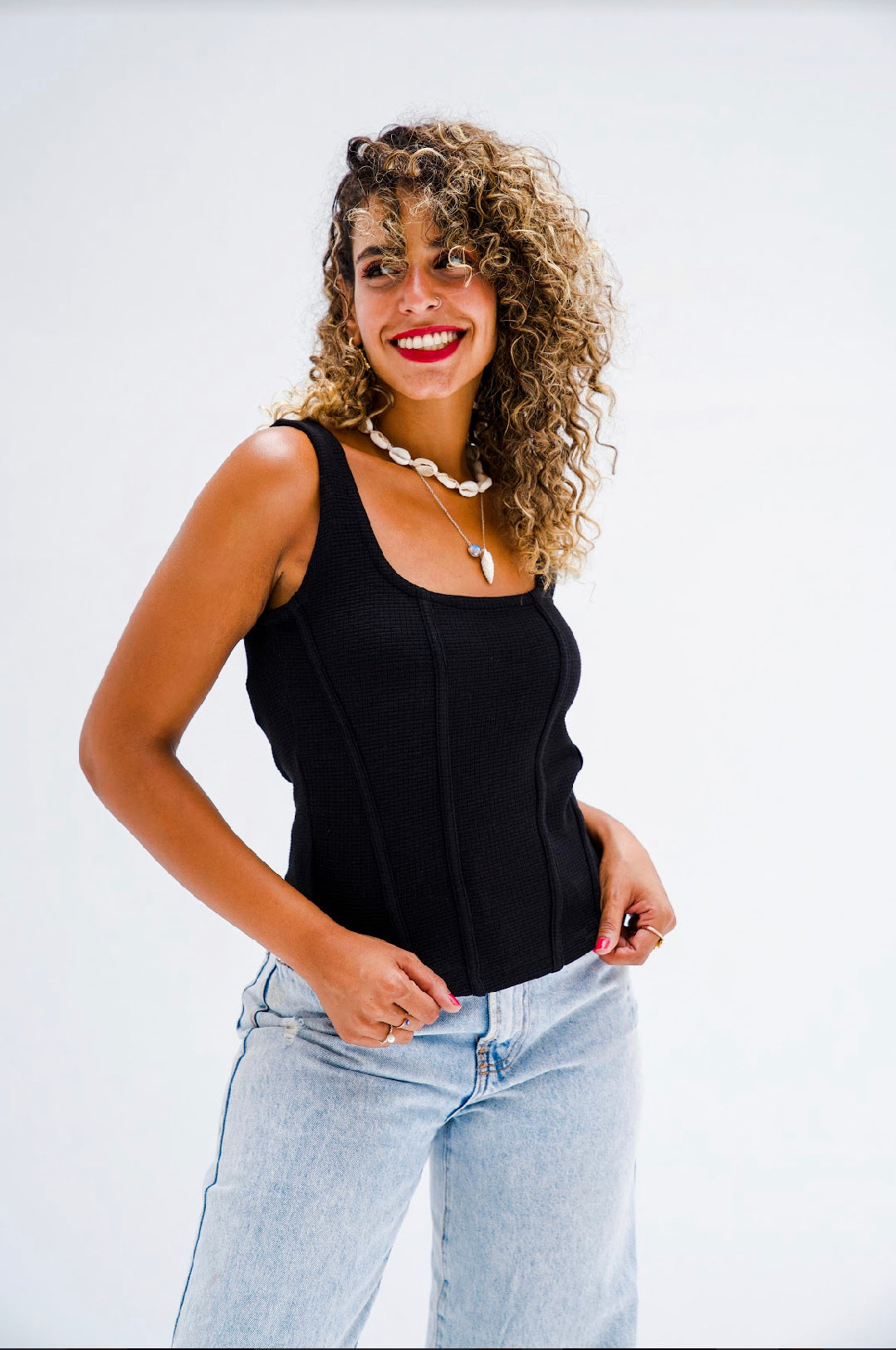 Basic Top Corset - Black