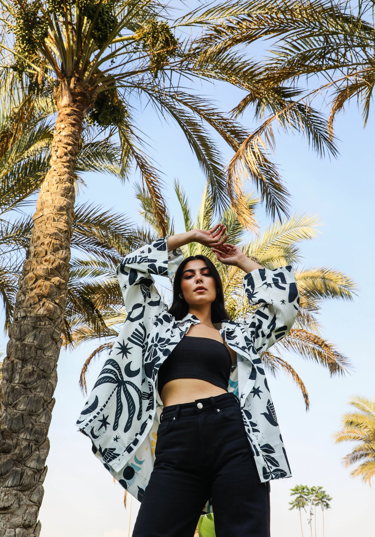 Poplin Printed Shirt