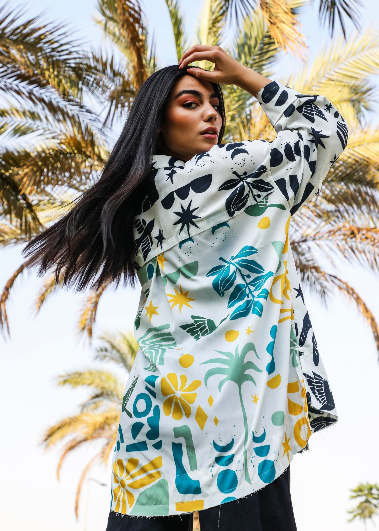 Poplin Printed Shirt