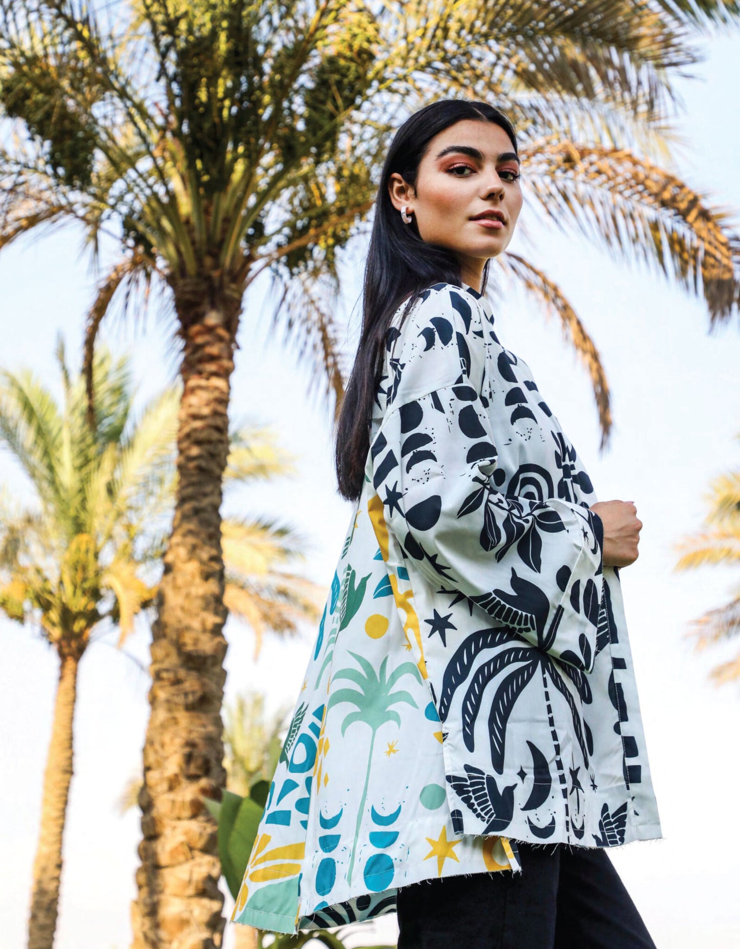 Poplin Printed Shirt