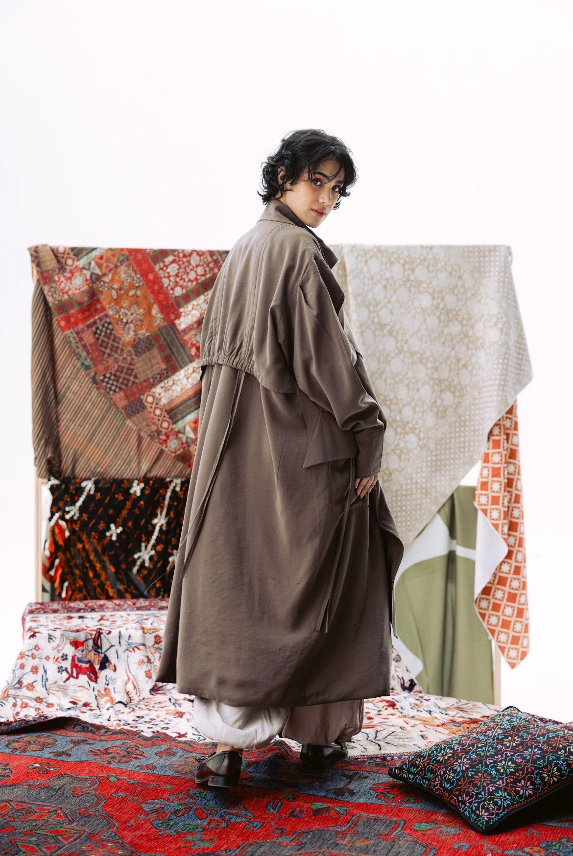 Ziyana Jacket in Brown