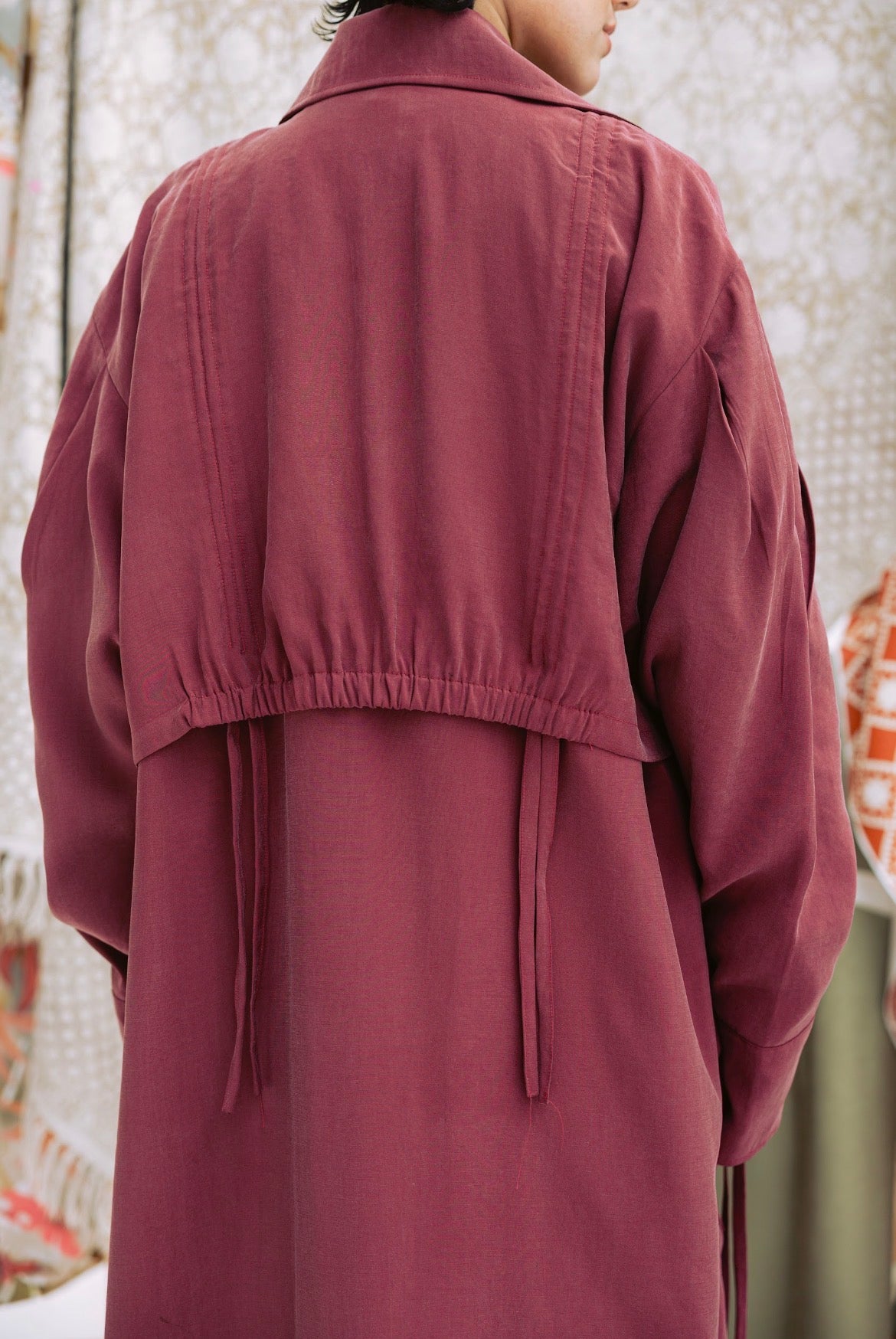 Ziyana Jacket in Burgundy