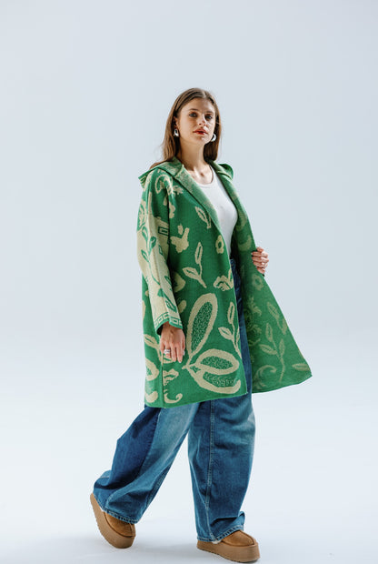 Holy Knit Cardigan in Green