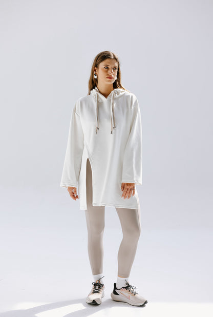 SweatForm Sweatshirt in Off-white