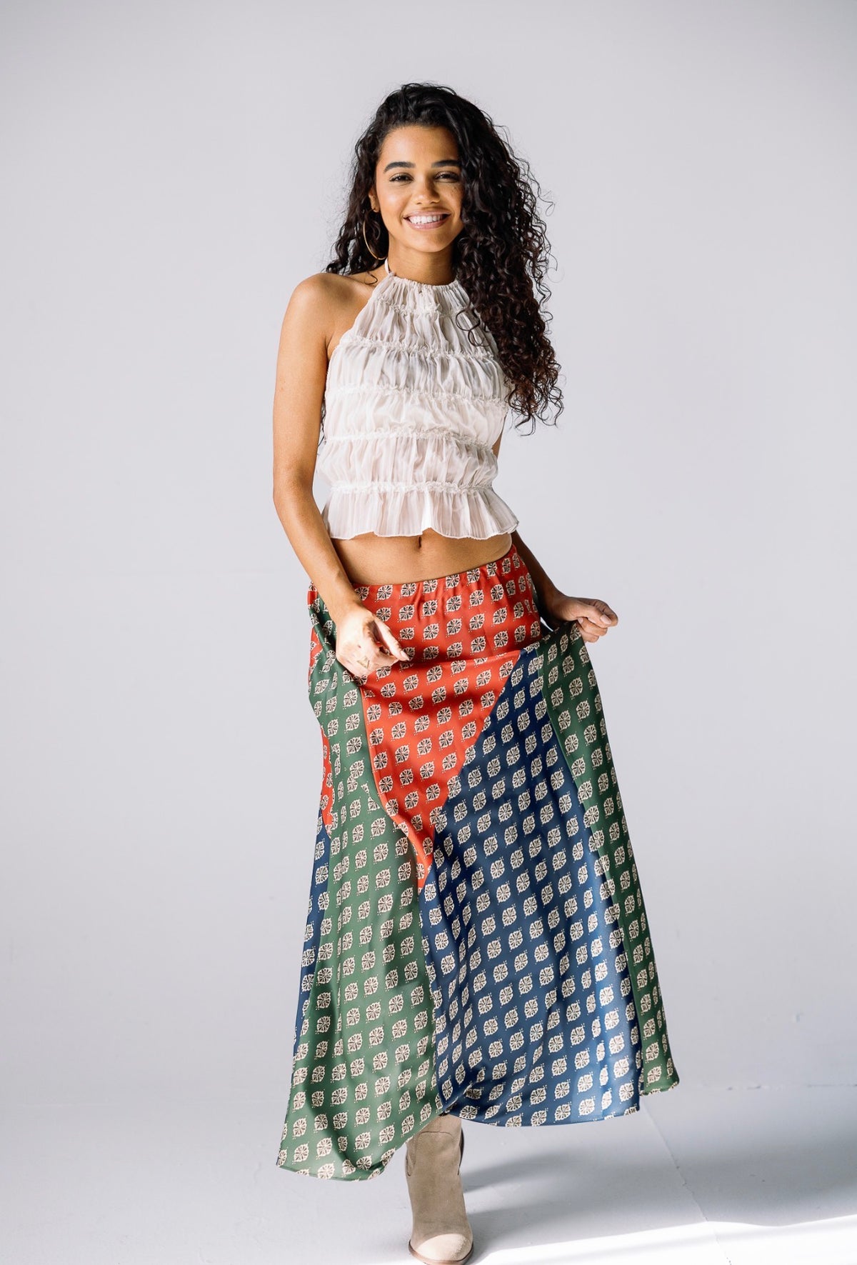 Mosaic Skirt _ Fall Edit
