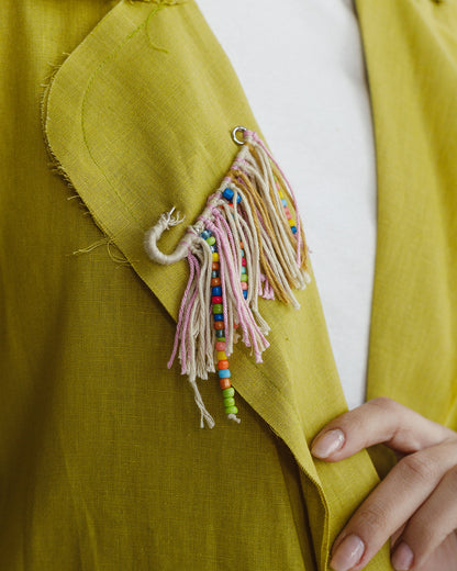 Calla Lily Trench Kimono