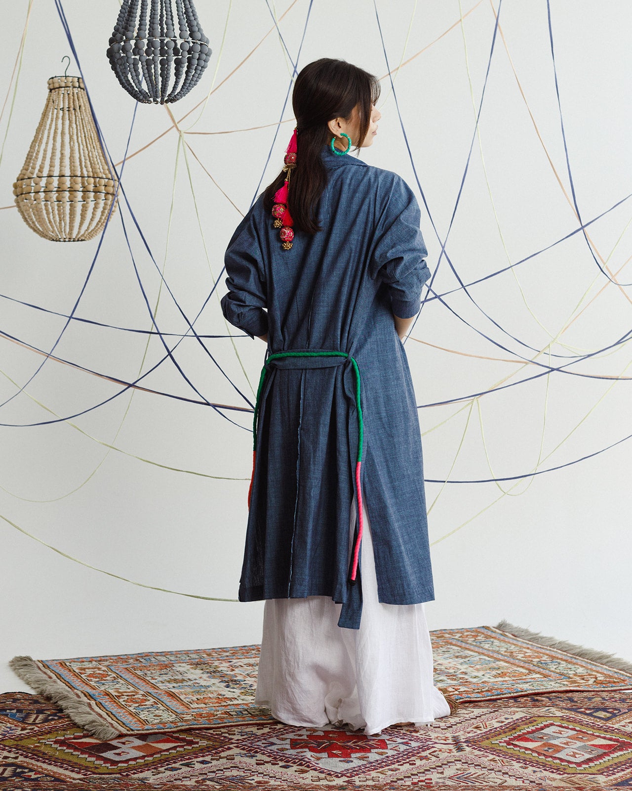 Calla not Denim Trench Kimono