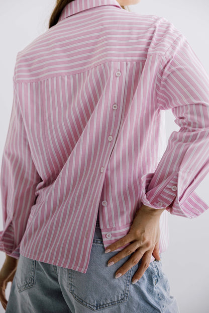 The Offset Shirt in Pink