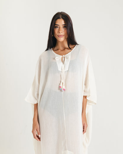 Ivory Coverup in Off-White