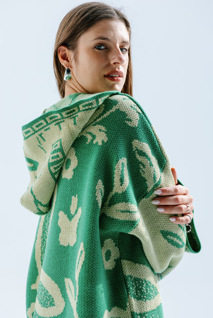 Holy Knit Cardigan in Green