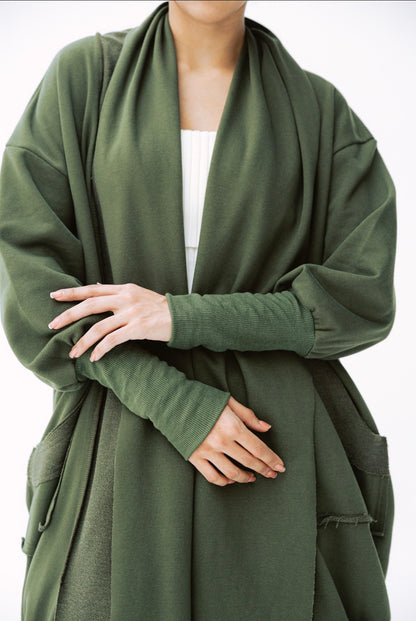 Rambler Cardigan in Olive