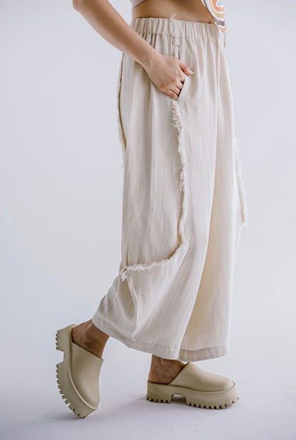 The Drift Pants in Beige