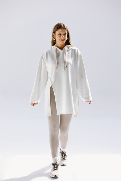 SweatForm Sweatshirt in Off-white