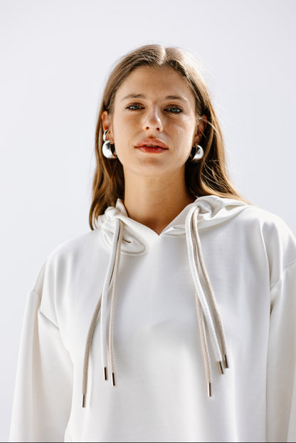 SweatForm Sweatshirt in Off-white