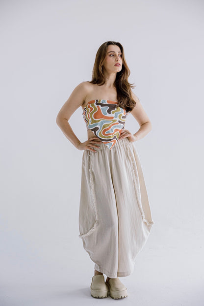 The Drift Pants in Beige
