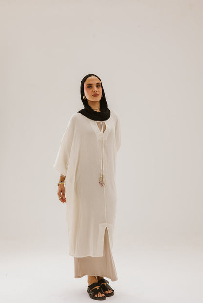 Ivory Coverup in Off-White