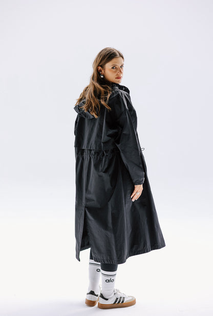 Heavy Waterproof Jacket in Black