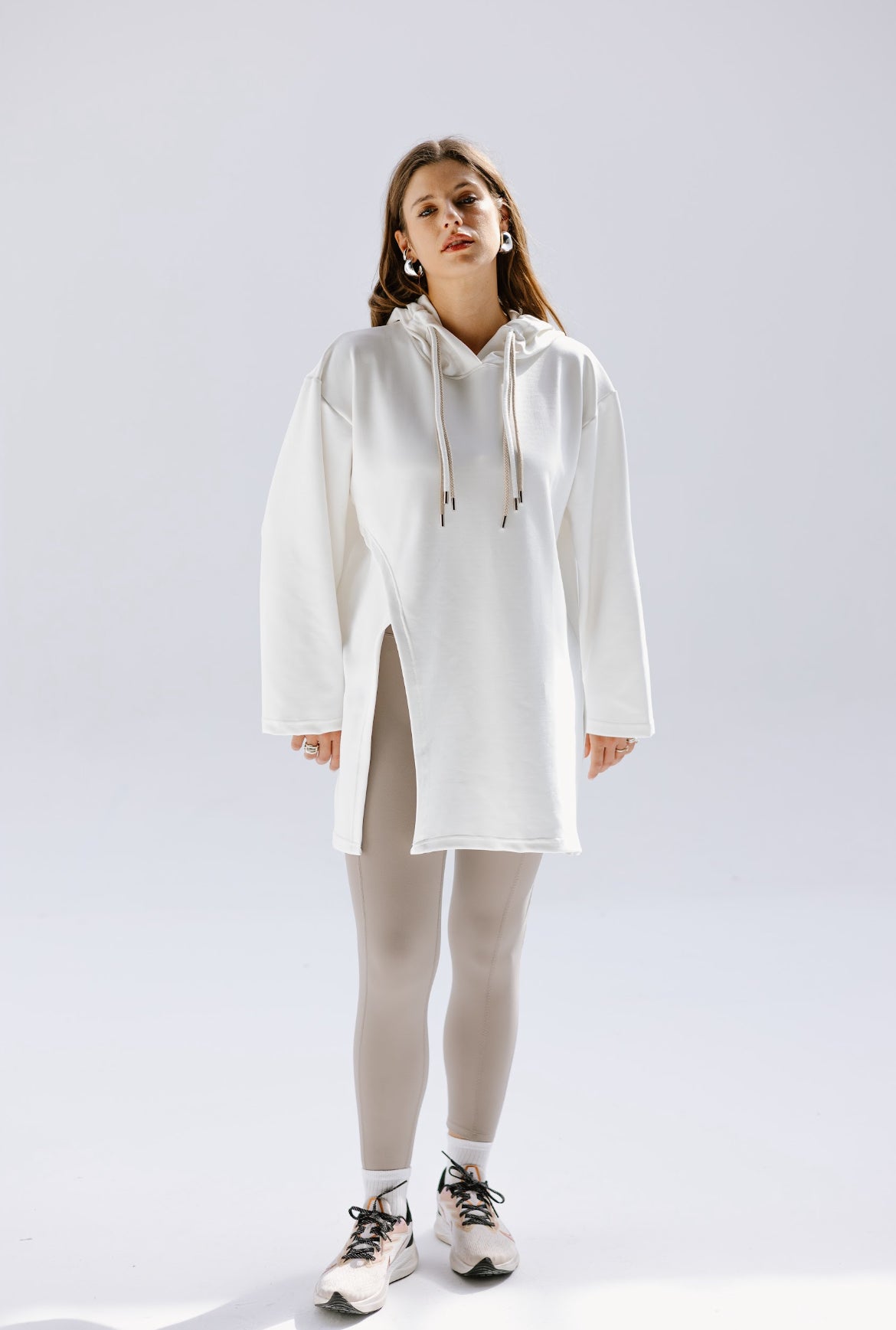 SweatForm Sweatshirt in Off-white