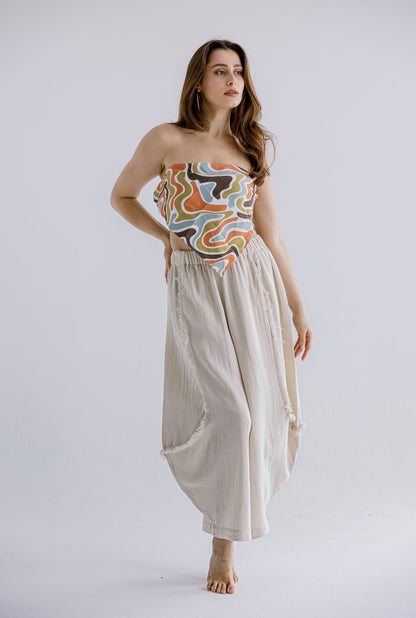 The Drift Pants in Beige