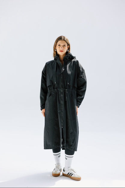 Heavy Waterproof Jacket in Black