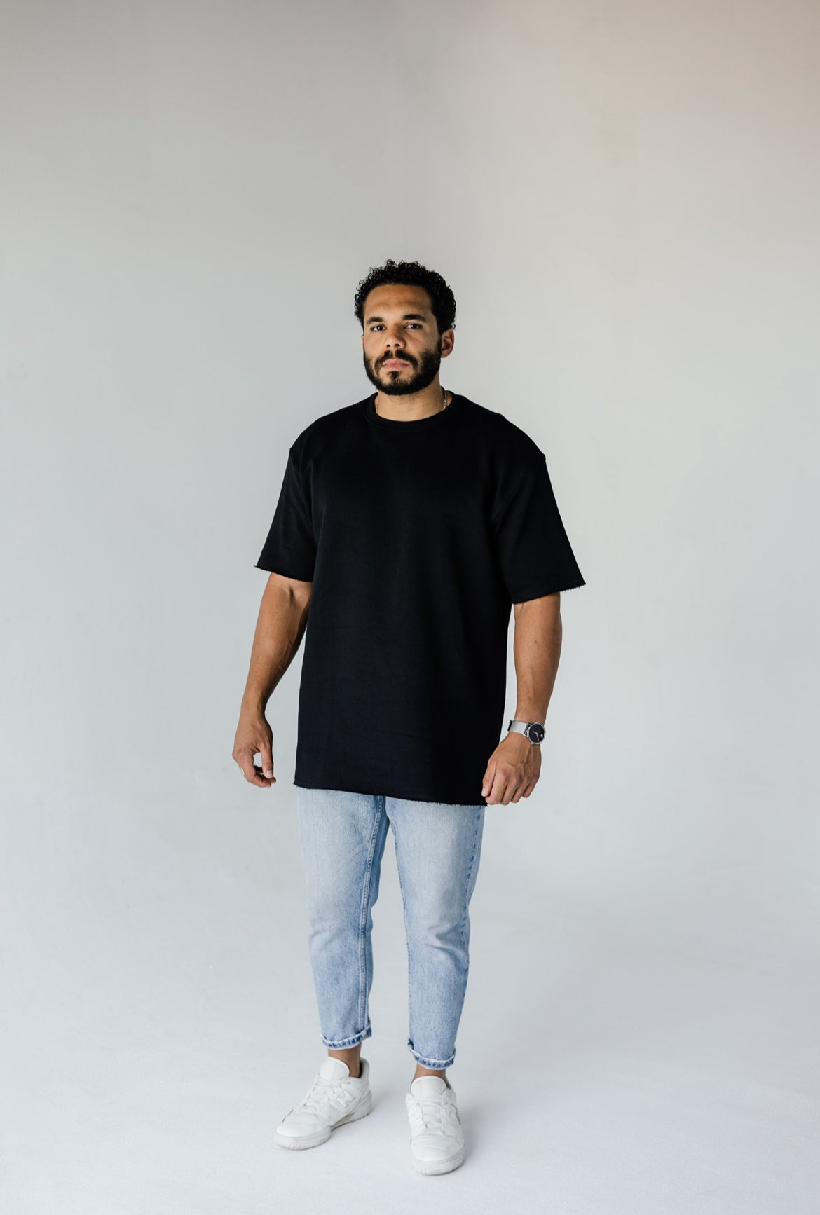 Ripped Oversize Vibe - Black