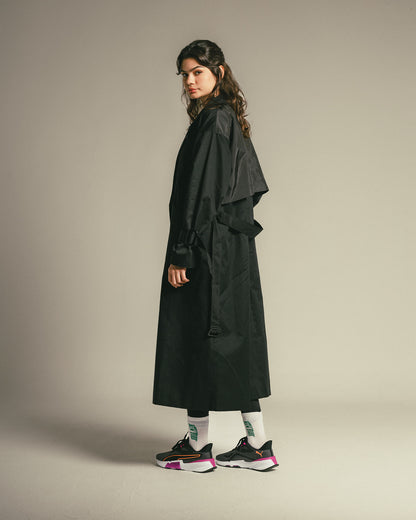 Trinity Trench Coat in Black