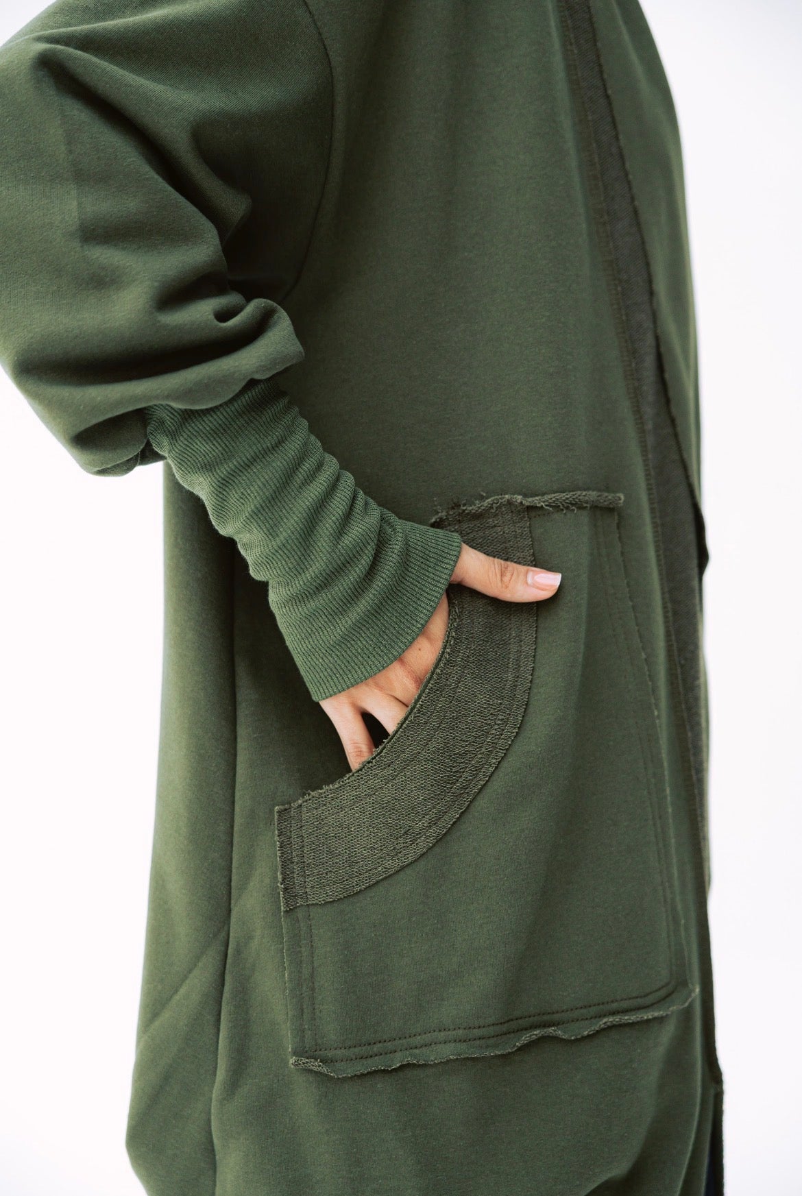 Rambler Cardigan in Olive