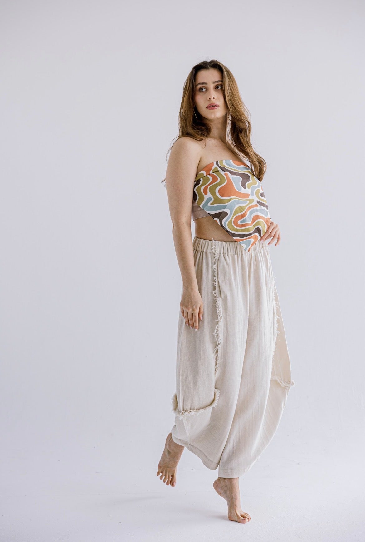 The Drift Pants in Beige