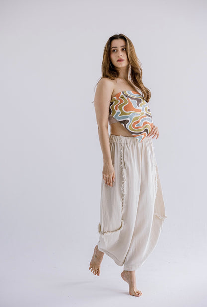 The Drift Pants in Beige