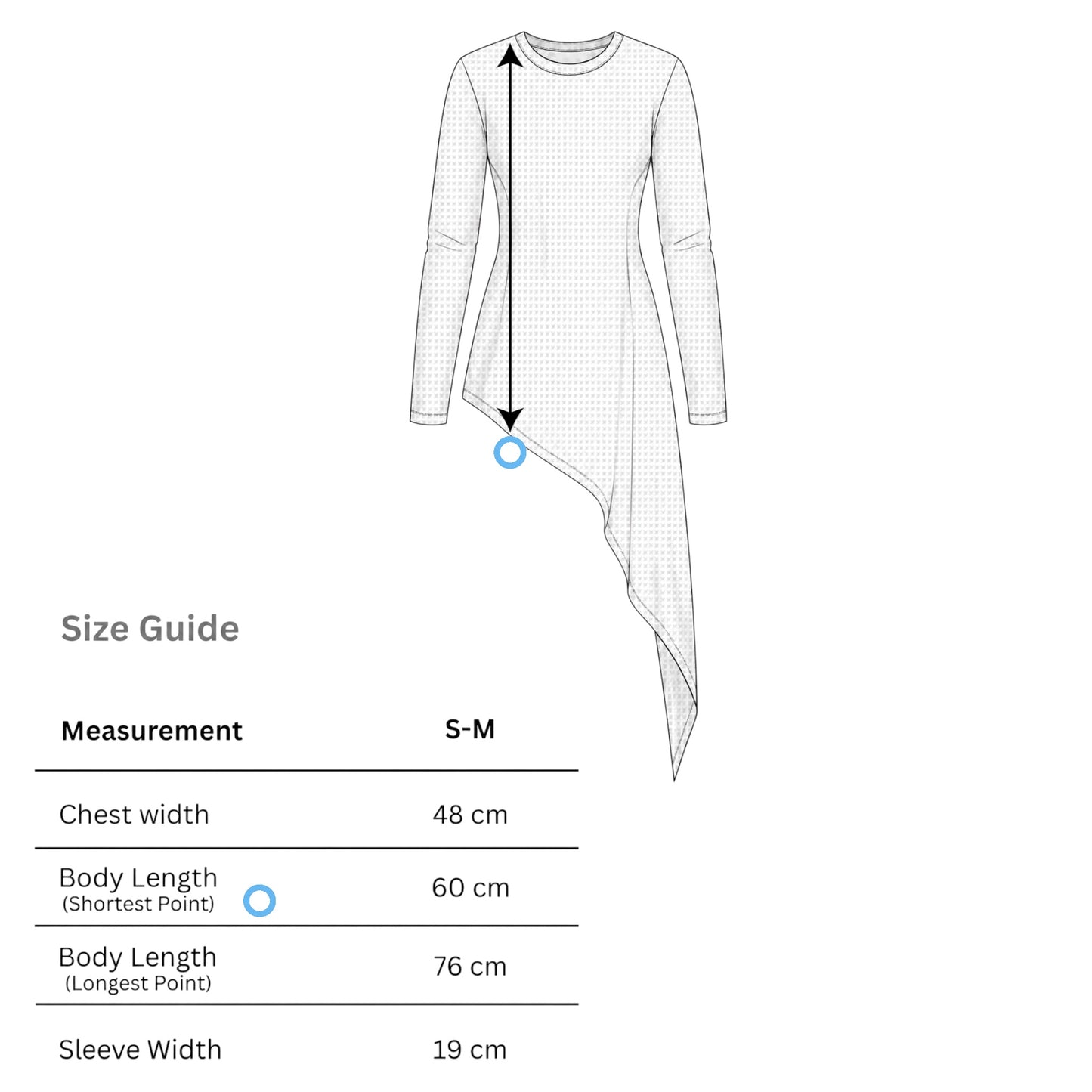The Flow Top in Light Grey