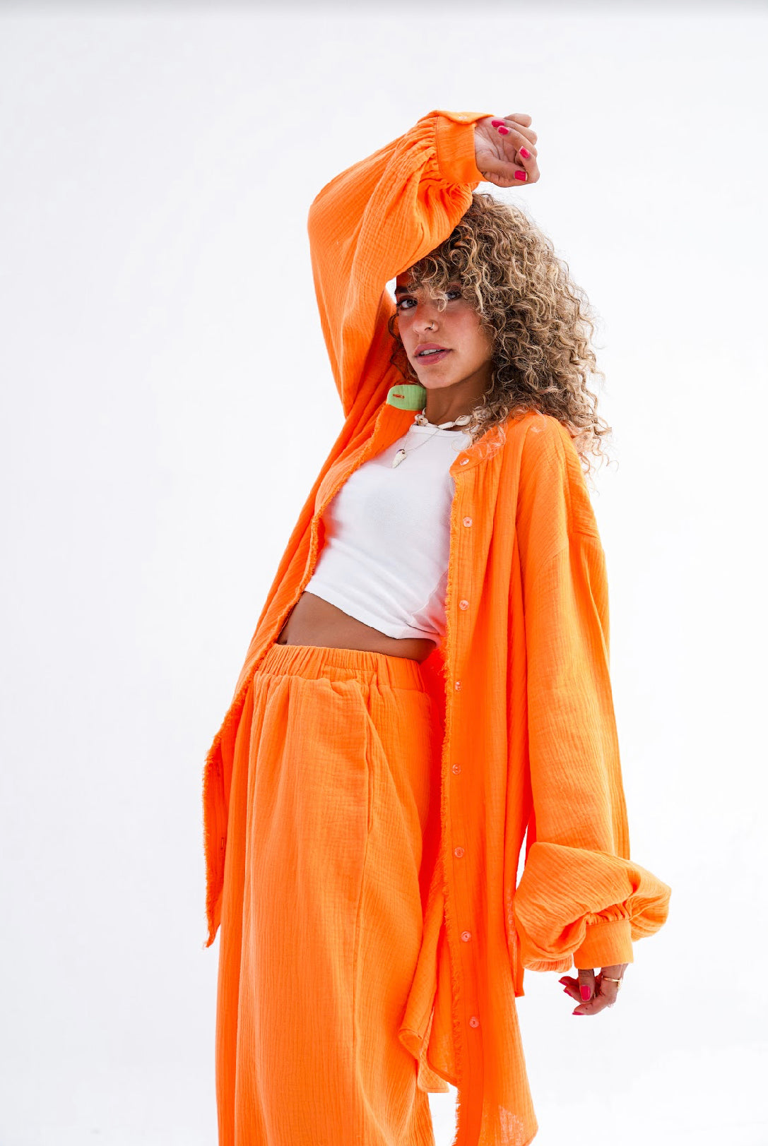 Muslin Set - Orange