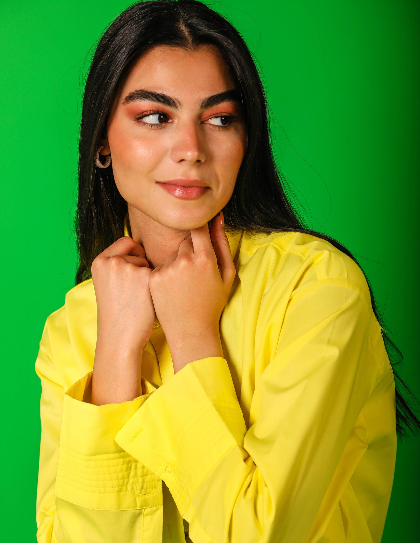 Poplin Shirt - Yellow