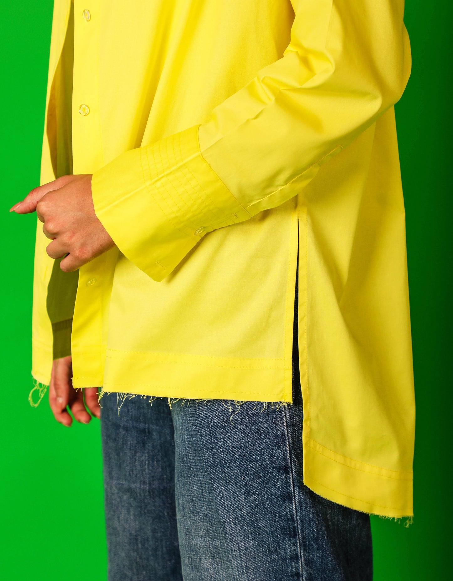 Poplin Shirt - Yellow