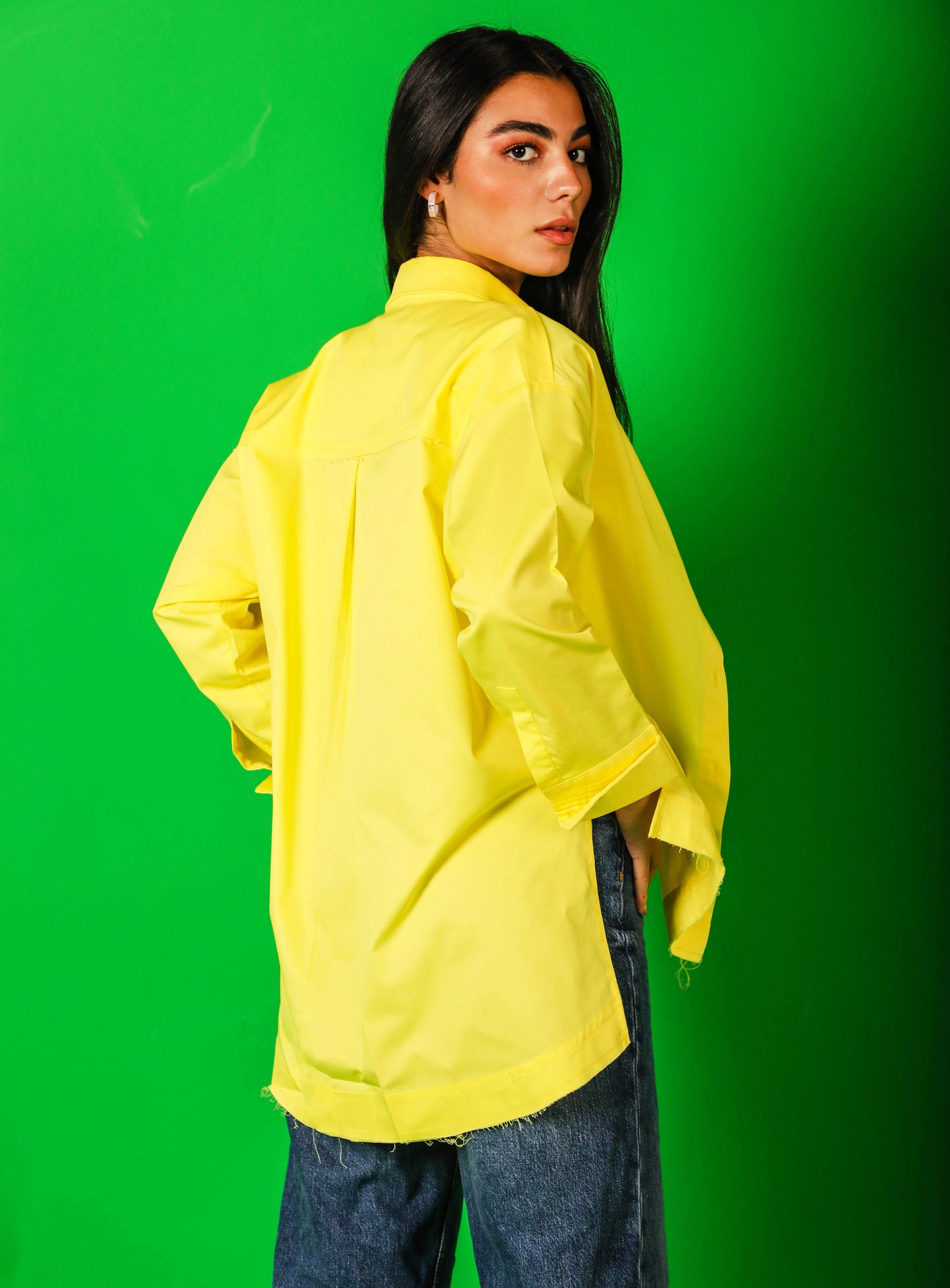 Poplin Shirt - Yellow