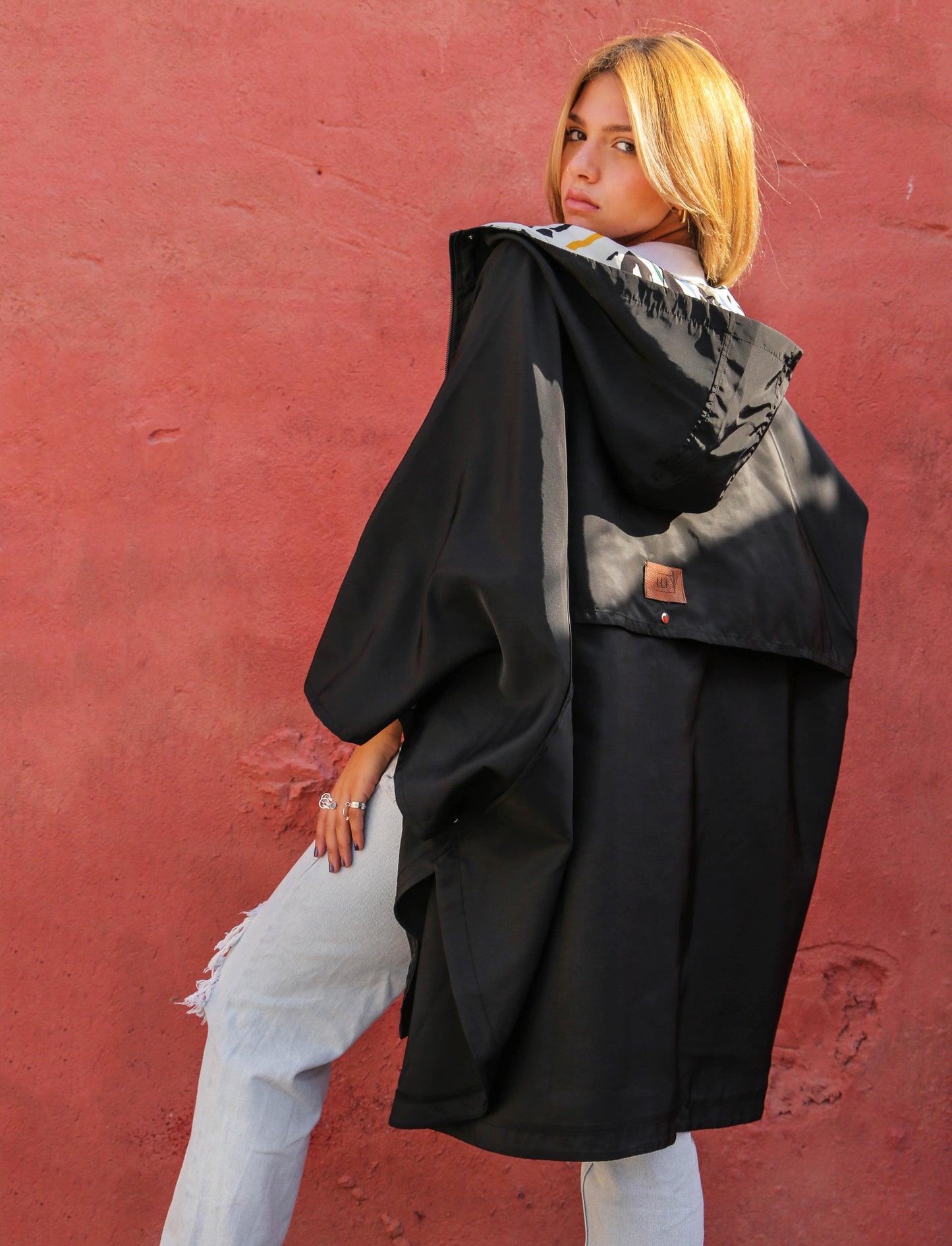 Waterproof Cape - Black